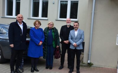 Dyrektor Wydziału Polityki Społecznej Pani Ewa Szczypior gościła u  Nas.