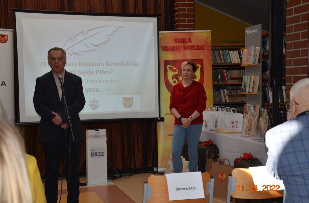 Konkurs Kronikarski imienia Lidii Orzechowskiej ,,O GĘSIE PIÓRO”